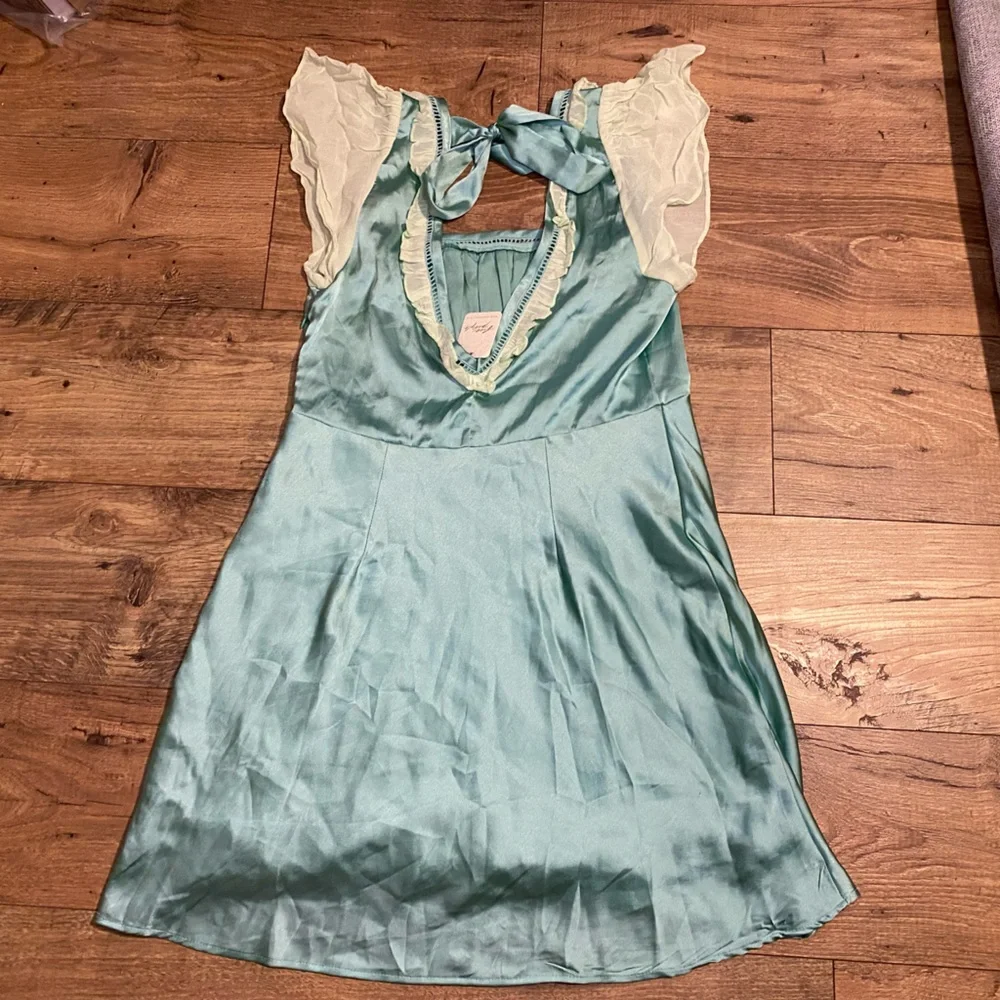 NWT Free People Violet Visions Mini Dress Size 8